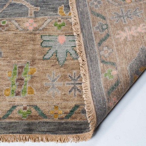 Vintage hand knotted wool - vintage,