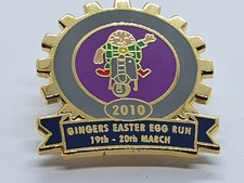 GINGERS EASTER SCOOTER CLUB RALLY PIN BADGE VESPA Lambretta mods RARE WELLER 