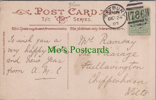 Genealogy postcard ramsay - genealogy,