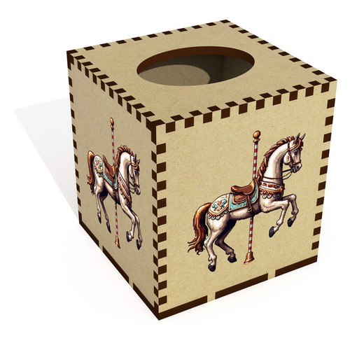 Square decorative carousel - square,