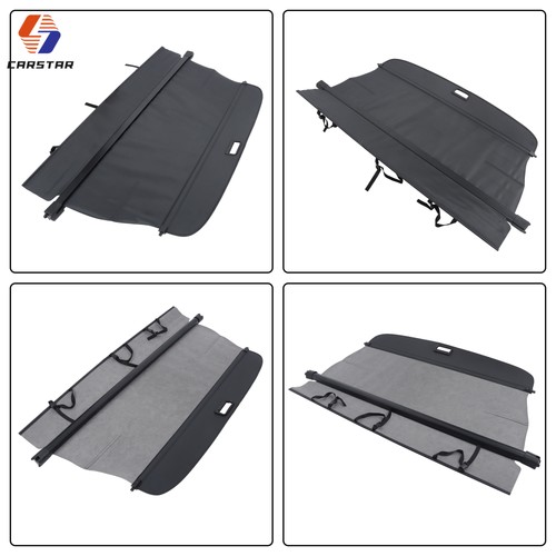 Parcel shelf rear - black, load