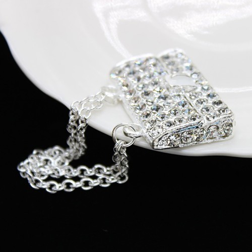 Metal chain handbag pack - metal,