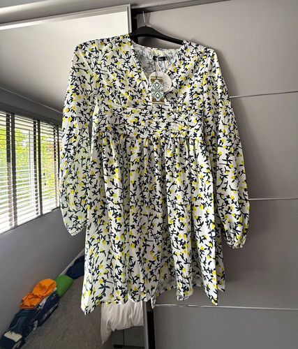 Boohoo white yellow - white,