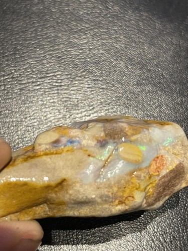Green blue rough - blue, opal