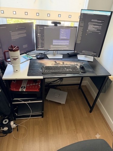 Large writing computer desk - large,