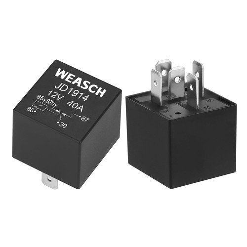Pack jd1914 car relay 12v - car,