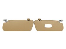 Beige Sun Visor Set Fits