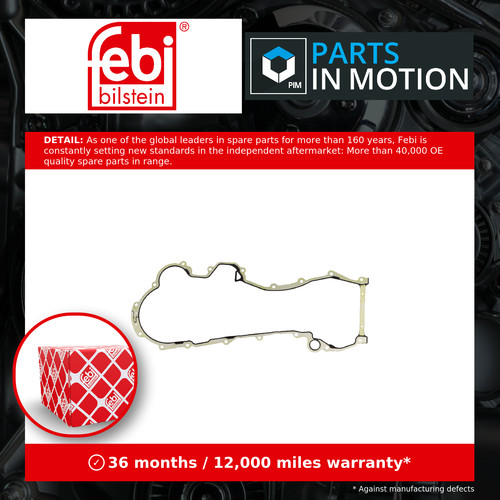 Timing case gasket - gasket, fits