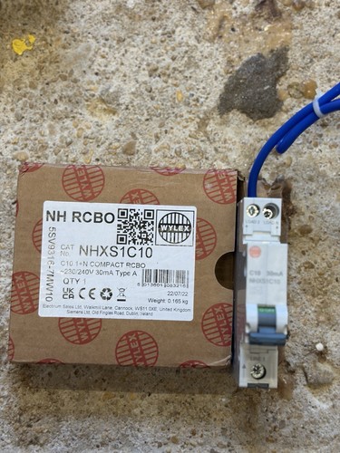 Wylex c10amp miniature rcbo - wylex,