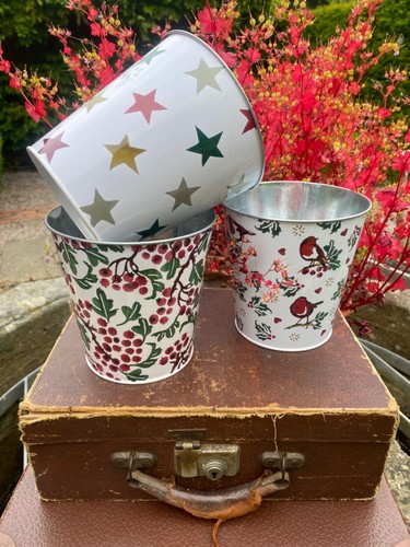 Set emma bridgwater tin - 3,