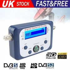 LCD Digital Satellite Finder Meter Signal Strength Dish Sat Directv Compass