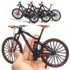 1:10 Mini Mountain Bike Model Diecast Metal Finger Bicycle Racing Toy Collection