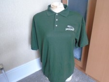jaguar embroidered green xtra large polo t shirt new unworn