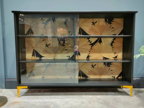 Mid century glass front - glass,