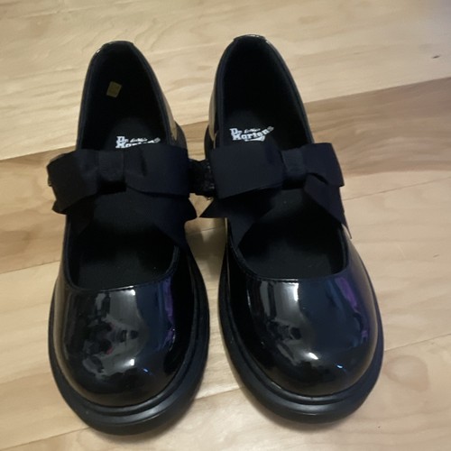 Martens black patent - dr.,