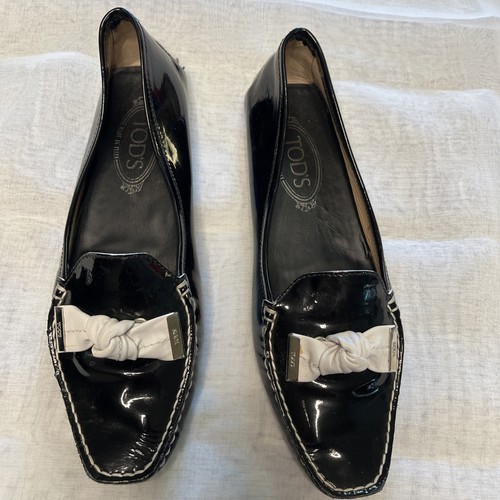Tod women black patent - tod's,