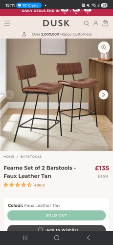 Brand new bar stools - new, selling