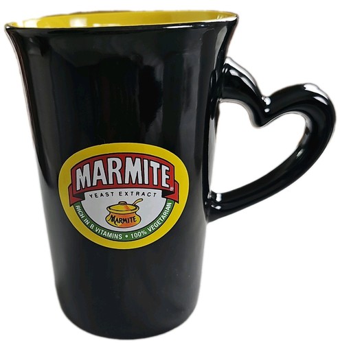 Marmite mug love heart shaped - mug,
