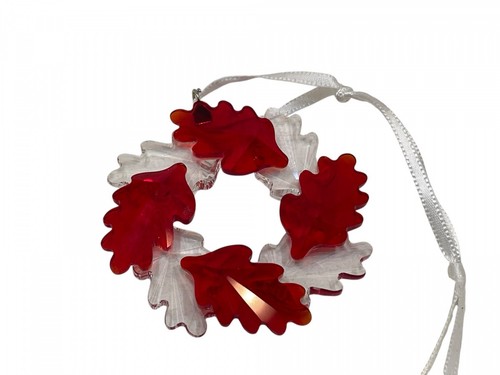Swarovski christmas wreath - christmas,