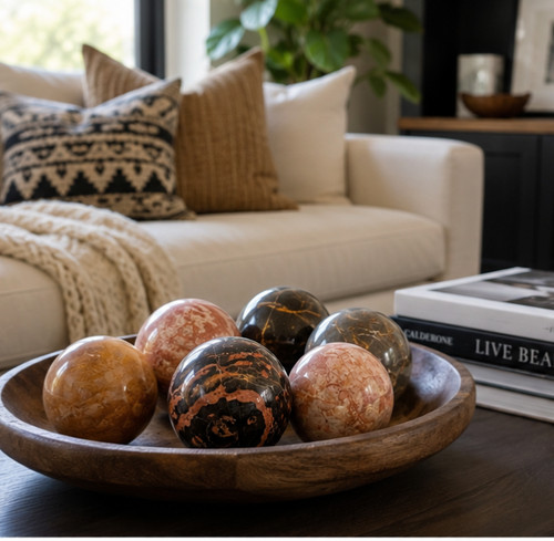 Set polished marble - set,