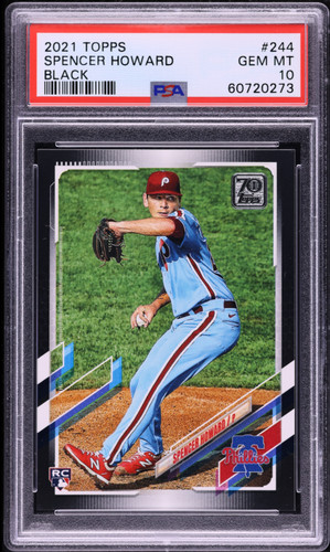 Spencer howard 2021 topps - spencer,