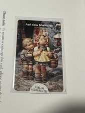 Vintage telephone card - telephone,