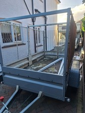 Caged Trailer 4 Wheel Bracked 3.9mtr Long 2.2 mtr wide 4 Wheel Arch 1.6Mtr High