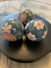 Ceramic Teal Floral Carpet