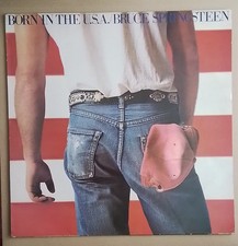 BRUCE SPRINGSTEEN  VINYL LP- BORN IN THE USA -  CBS - 1984- EX,CONDITION 