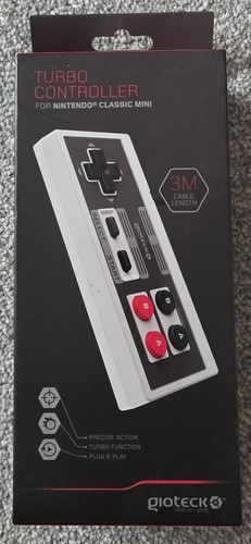 Gioteck nintendo mini nes - nintendo,