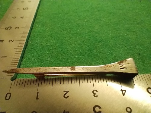 Unusual vintage horseshoe nail - vintage,
