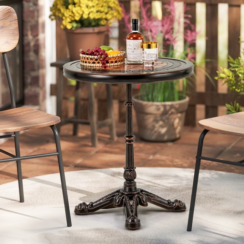 Table cast aluminum dining - table,