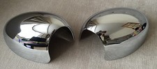 CHROME WING MIRROR COVERS FITS