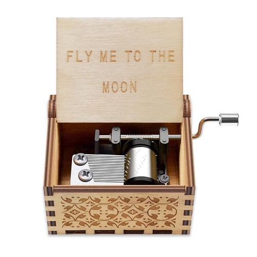 Fly the moon music - me, box