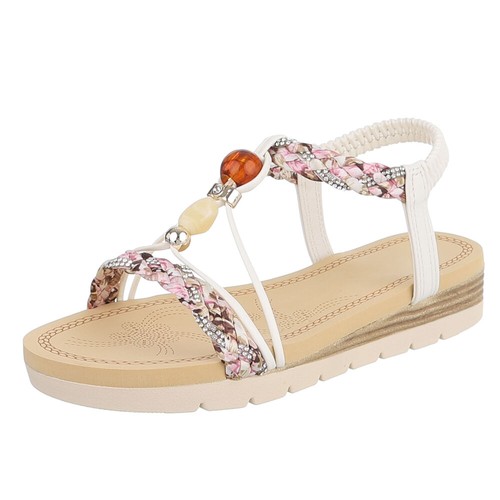 Women wedge sandals - wedge, with
