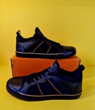 Musto Pro Neo Sailing Shoes Black Orange Stitching Non Marking Deck Trainers UK6