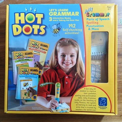 Hot dots let learn grammar - learn,