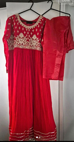 Gul ahmed lawn women red - ahmed,