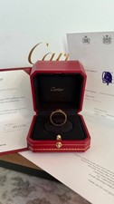 Cartier  Love ring size 7 rose