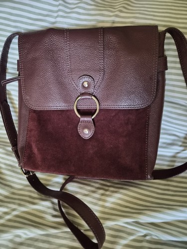Next genuine leather burgundy - genuine,