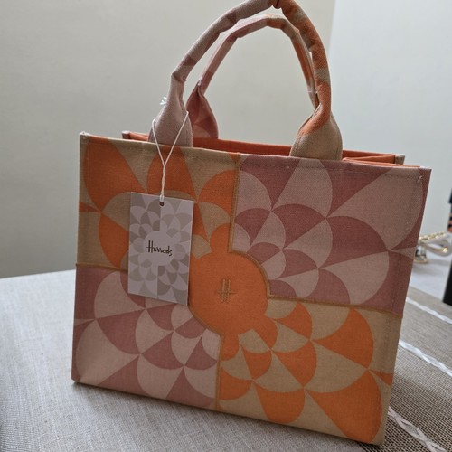 Harrods mini orange beige - harrods,