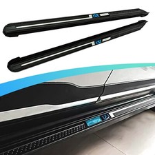 2Pcs Running Boards Fit for Land Rover LR Freelander 2 LR2 Nerf Bars Side Steps