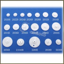 0.5 MODULE PLASTIC GEAR MOTOR SHAFT WORM PINION COGS FOR CAR BOAT MODEL ROBOT