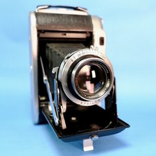Ensign Autorange 820 Folding Camera W/ 105mm f3.8 Ross Lens Rare Camera Working