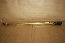 Vintage "Hills" Brass Hand Pump Sprayer - Wooden Handle - Untested - Original