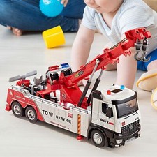 Crane Truck Toy for Kids Boys