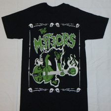 The Meteors band T-shirt black