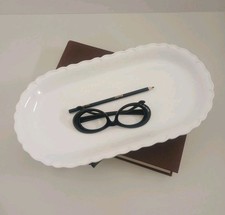 Modern Oval White Ceramic