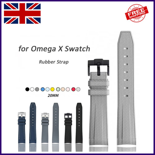 Omega moonswatch 20mm rubber - omega,