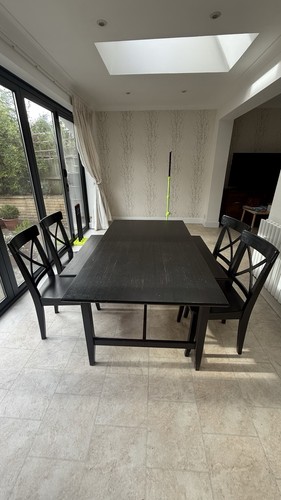 Ikea ingolf dining table with - ikea,